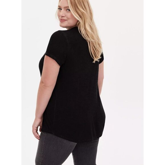 torrid Whiskey Girl Classic Fit Crew Tee Top M - Picture 3 of 7